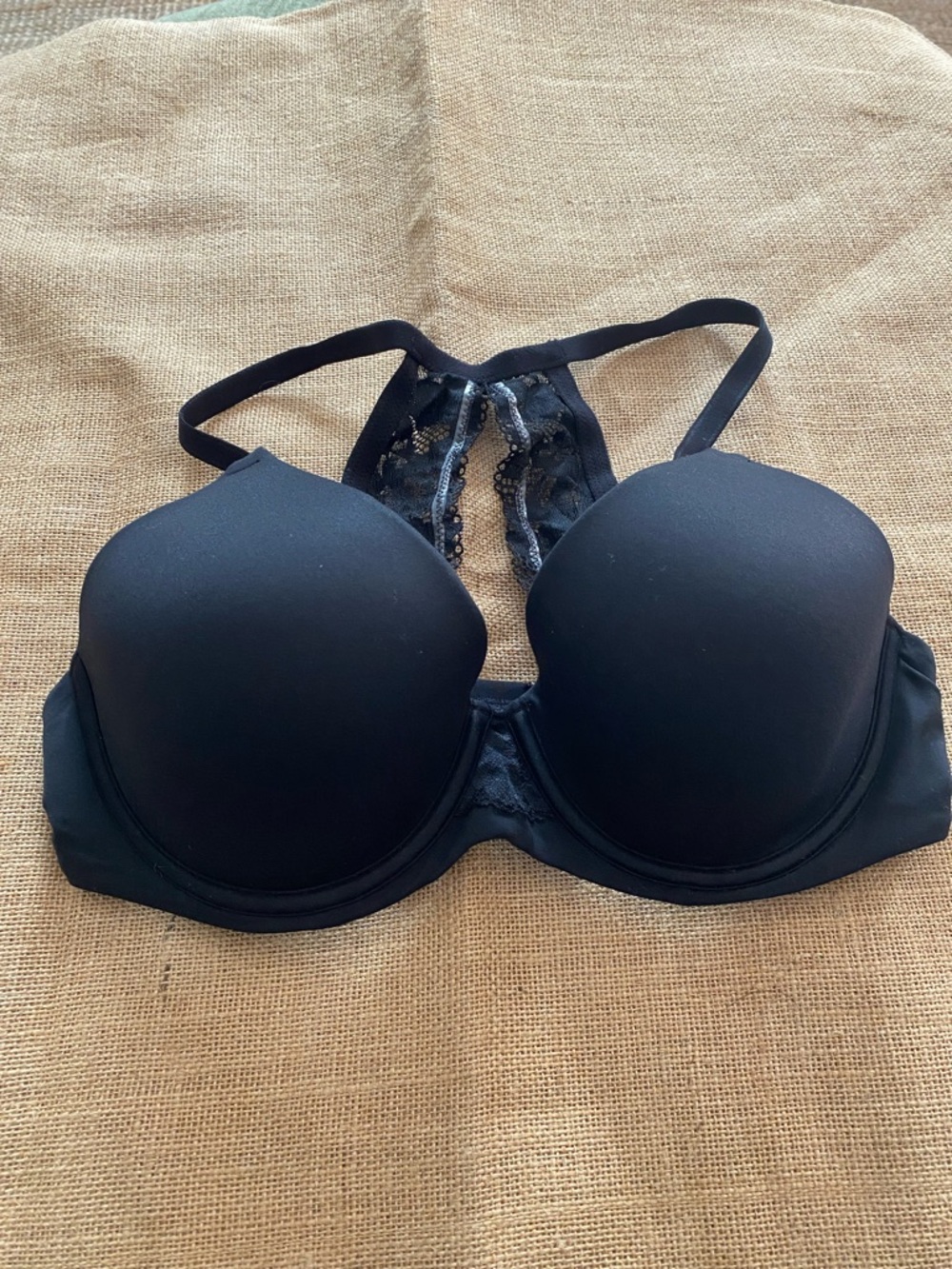 Soma Embraceable Signature Lace Perfect Coverage Racerback Underwire Bra 34D